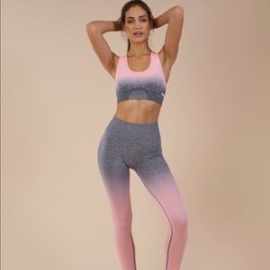 Ombré gym shark leggings